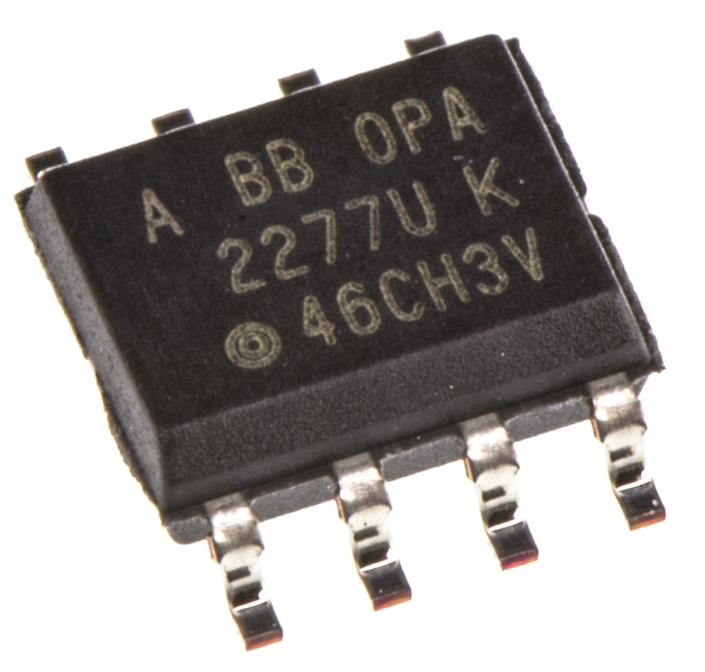OPA2277UA Texas Instruments, Operational Amplifier, 1 MHz, 8-Pin 18V SOIC