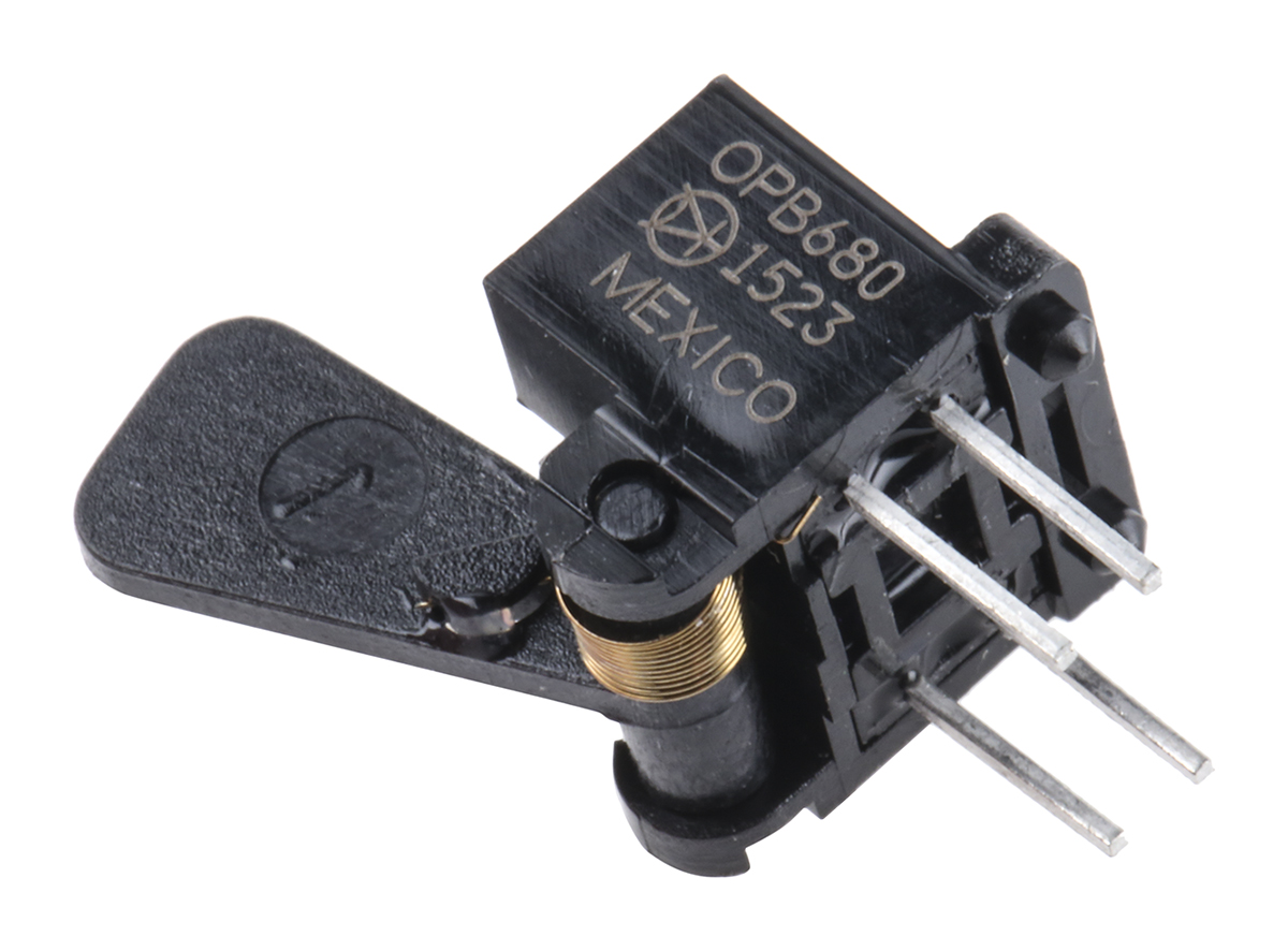 OPB680 Optek Through Hole Slotted Optical Switch, Phototransistor Output