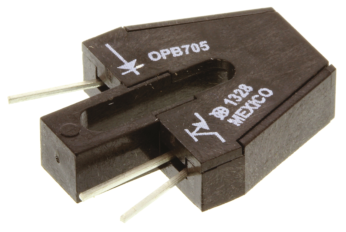OPB705 Optek OPB70 Wire, PCB Reflective Optical Sensor, Phototransistor Output