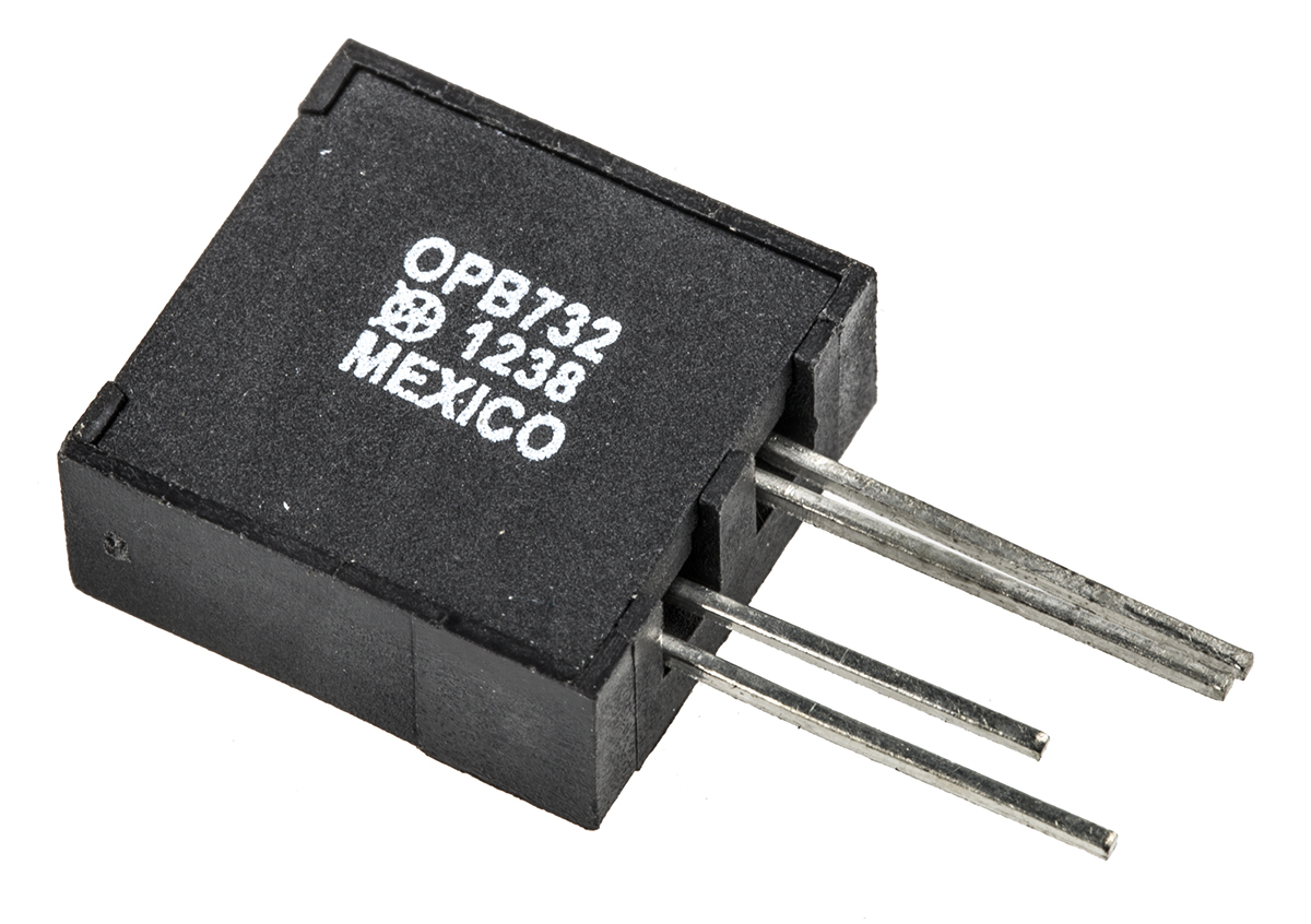 OPB732 Optek OPB732 Through Hole Reflective Optical Sensor, Phototransistor Output 1-Channel