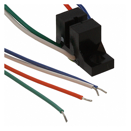 OPB821Z Optek Free Hanging Slotted Optical Switch, Transistor Output