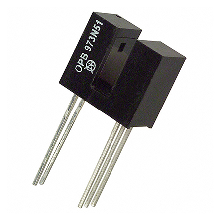 OPB973N51 Optek Through Hole Slotted Optical Switch, Transistor Output
