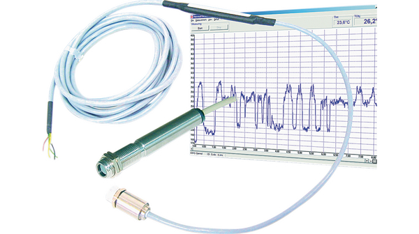 optcslt15k Optris IR Thermometer, -40 °C Min, 1030 °C Max, ±1.5 % Accuracy, Fahrenheit, Centigrade Measurements