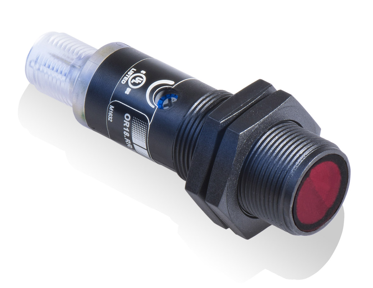 Baumer Through Beam Photoelectric Sensor, Barrel Sensor