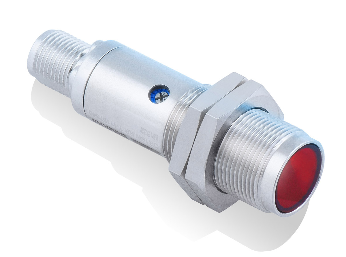 Baumer Through Beam Photoelectric Sensor, Barrel Sensor