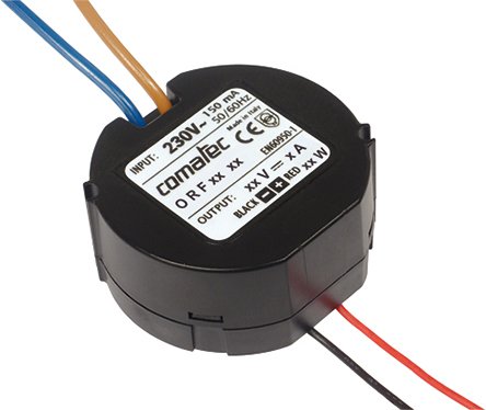 Comatec Switching Power Supply, ORF.12.24 24V dc, 0.5A, 12 W, Input 230V ac to  230V ac