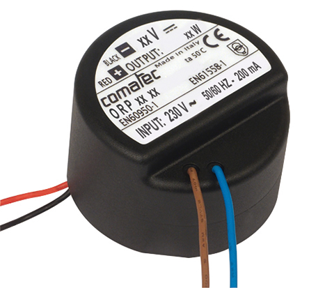 Comatec Switching Power Supply, ORP.24.12 12V dc, 2A, 24 W, Input 207V ac to  253V ac