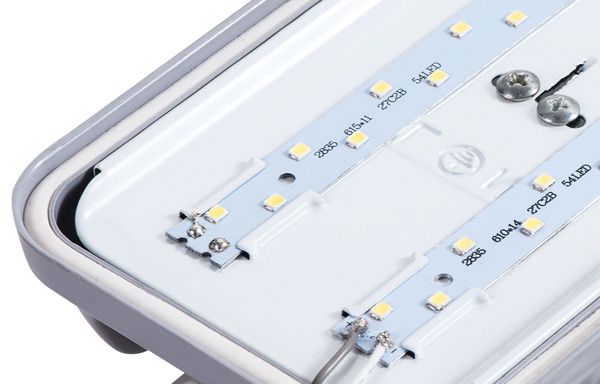 orrv-b4s25-4k-em PowerLED 25 W LED Batten Light, 240V ac Single, 1.267 m Long, IP65