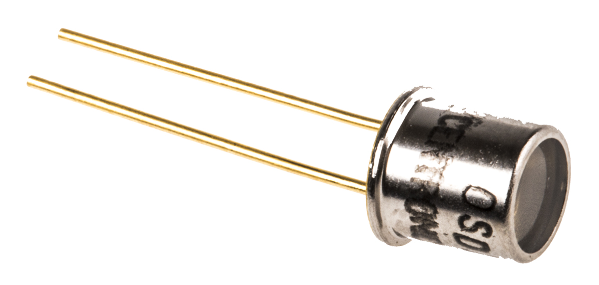 Centronic OSD1-5T Visible Light, Infrared Photodiode, Through Hole TO-18