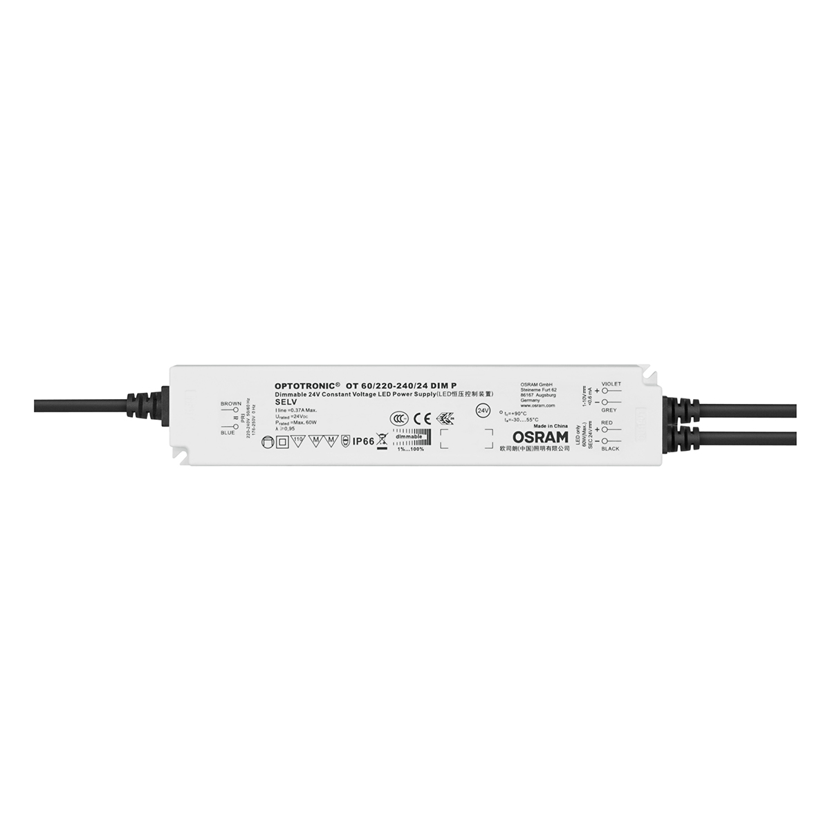 Osram LED Driver, 42V Output, 29.4 W Output, 500mA