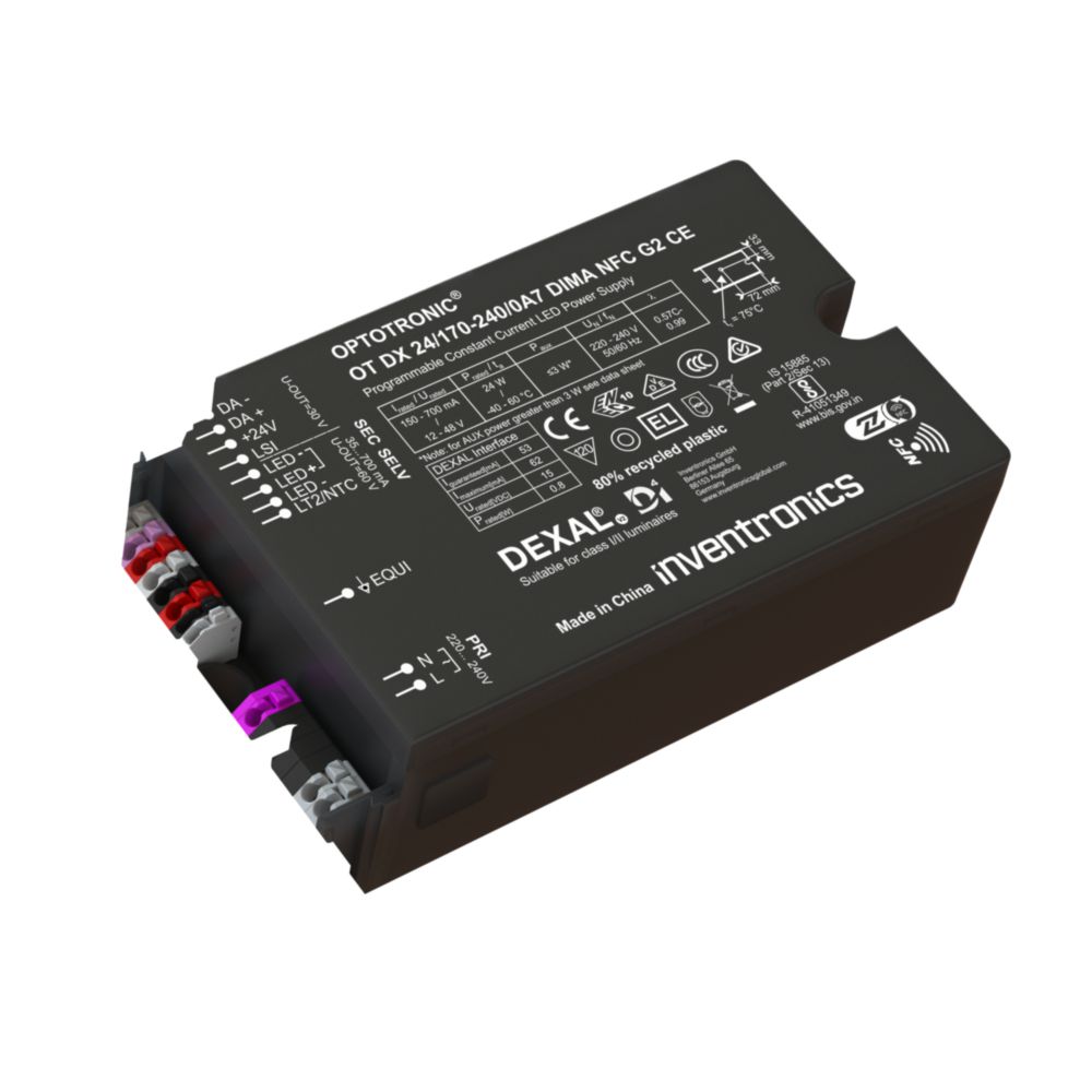 Inventronics, 220 to 240 V Output, 24 W Output DALI2