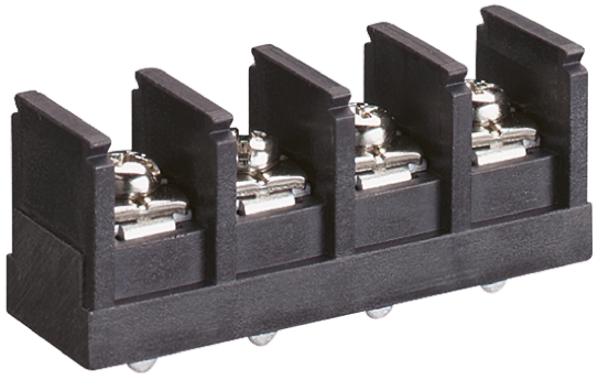 Osada Barrier Strip, 4 Contact, 9 mm Pitch, 2 Row, 600V, 100A