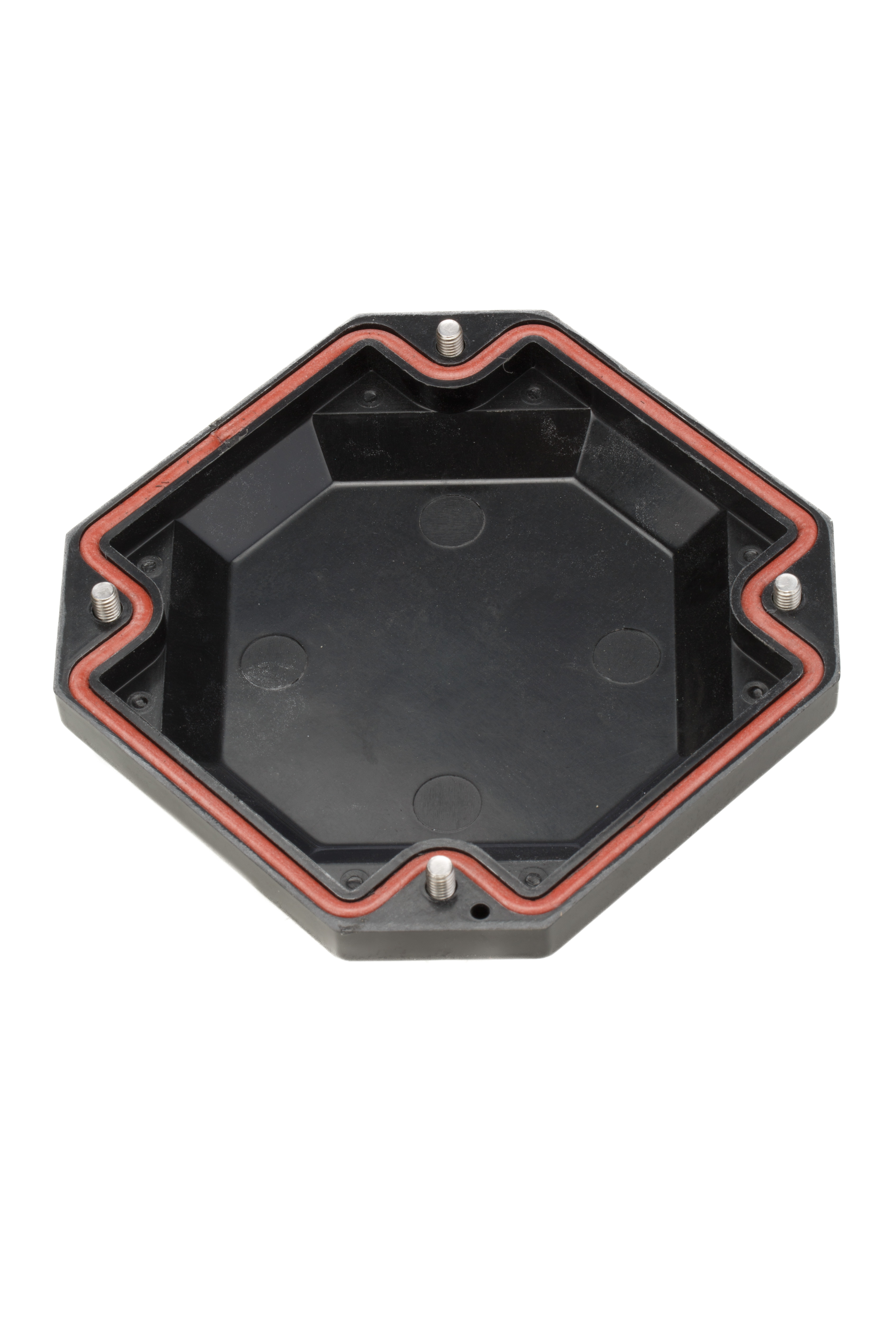 otb122 Bartec GB Series Black Polyester, Anti-Static, Fibreglass Reinforced Junction Box, IP66, ATEX, 122 mm, 122mm 82 mm