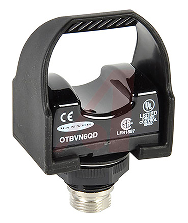Banner OTB Series Illuminated Push Button Switch, Momentary, 30.2 mm Cutout, IP66