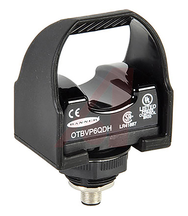Banner OTB Series Illuminated Push Button Switch, Momentary, Panel, 30.2 mm Cutout, IP66