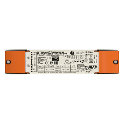 Osram LED Driver, 54V, 7.5 V Output, 18 W Output, 1050mA, 150 mA 1 to 100%