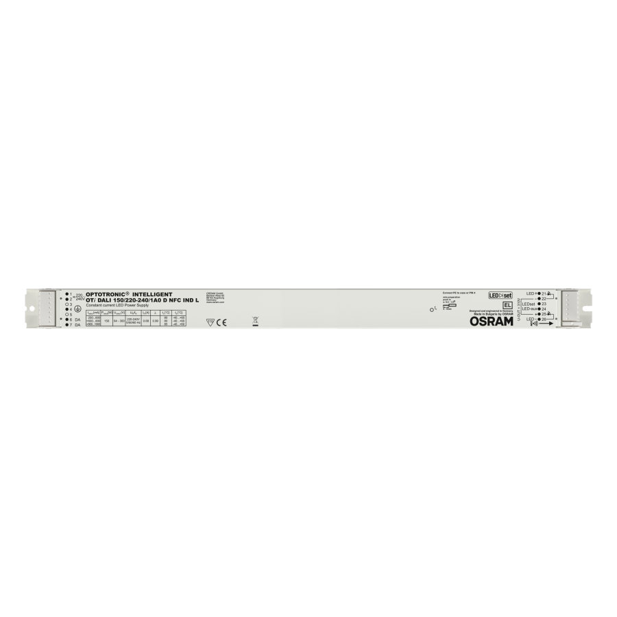 Osram LED Driver, 300V Output, 150 W Output, 1A DALI / TouchDIM / TouchDIM Sensor