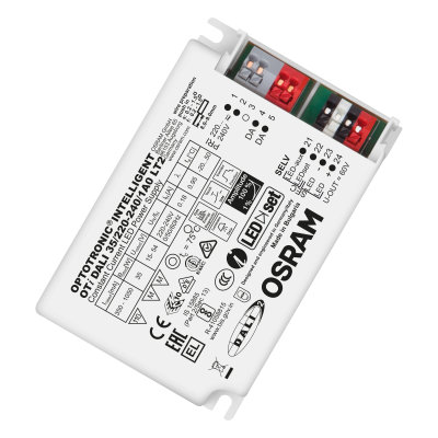 Osram LED Driver, 15V, 54 V Output, 35 W Output, 1050mA DALI