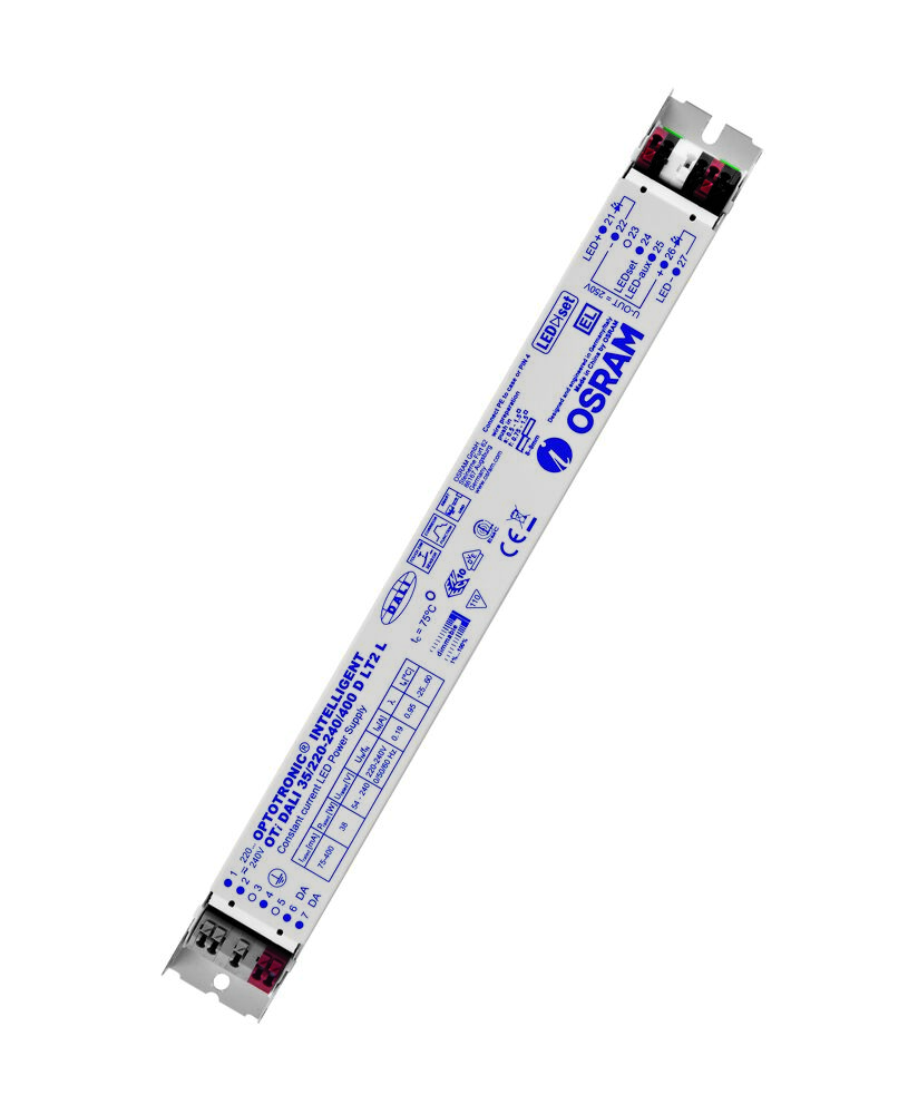 Osram, 240V, 54 V Output, 37 W Output, 400mA, 75 mA Full analogue dimming