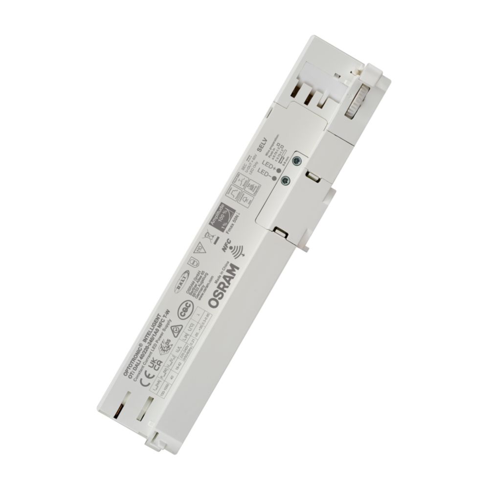 Osram, 18V, 42 V Output, 40 W Output, 1050mA, 150 mA Dimmable, Dimmable 1 to 100%
