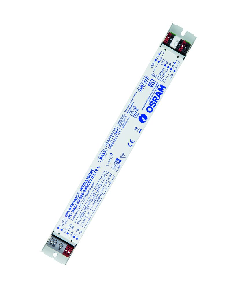 Osram, 240V, 54 V Output, 60 W Output, 120mA, 550 mA 1 to 100%