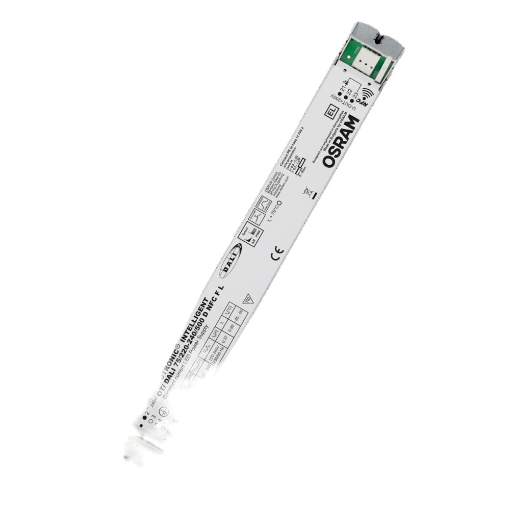 Osram, 240V, 54 V Output, 75 W Output, 500mA Full analogue dimming
