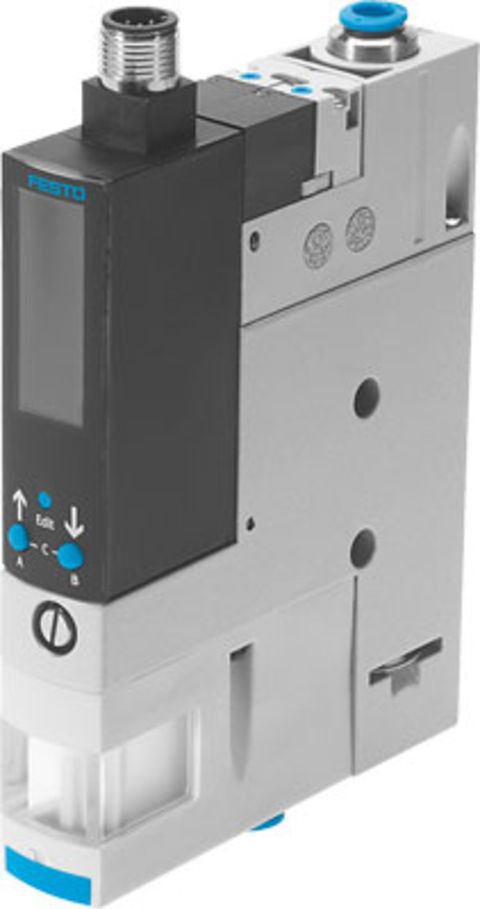 Festo Vacuum Pump, 0.95 mm nozzle, 3.5 bar 19.5 L/min, OVEM-10-H-B-QO-OE series