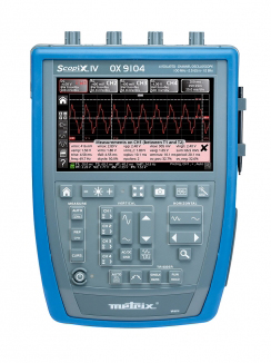 Metrix SCOPIX IV Series, 100 MHz Handheld Oscilloscope, 4 Channels - RSCAL