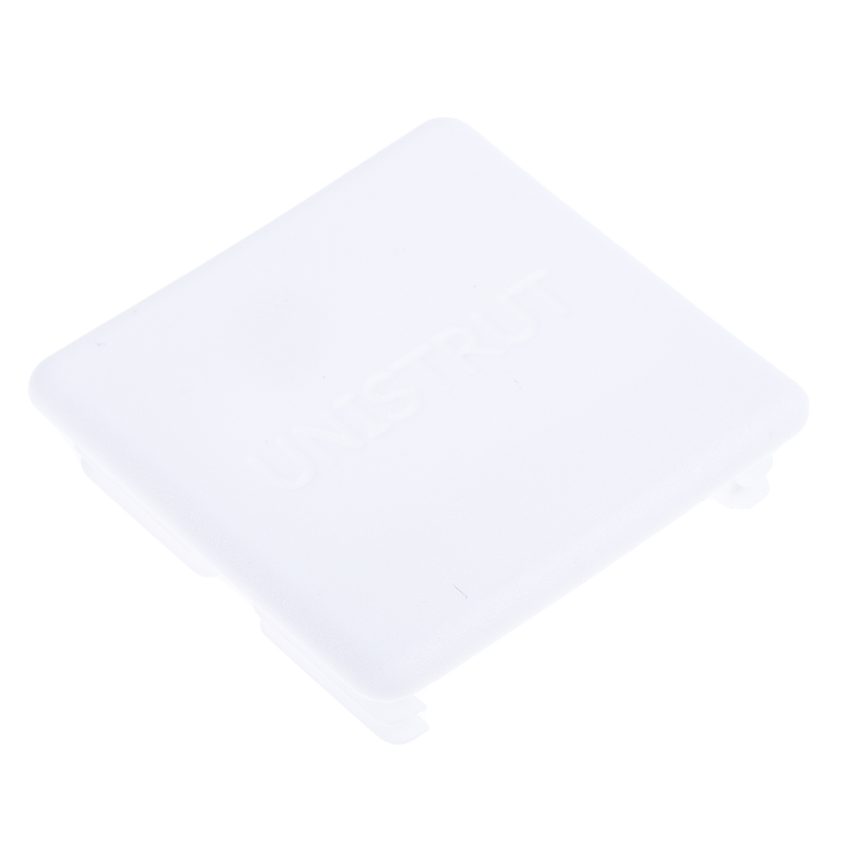 Unistrut White Polyvinyl Chloride End Cap 41 x 41 mm