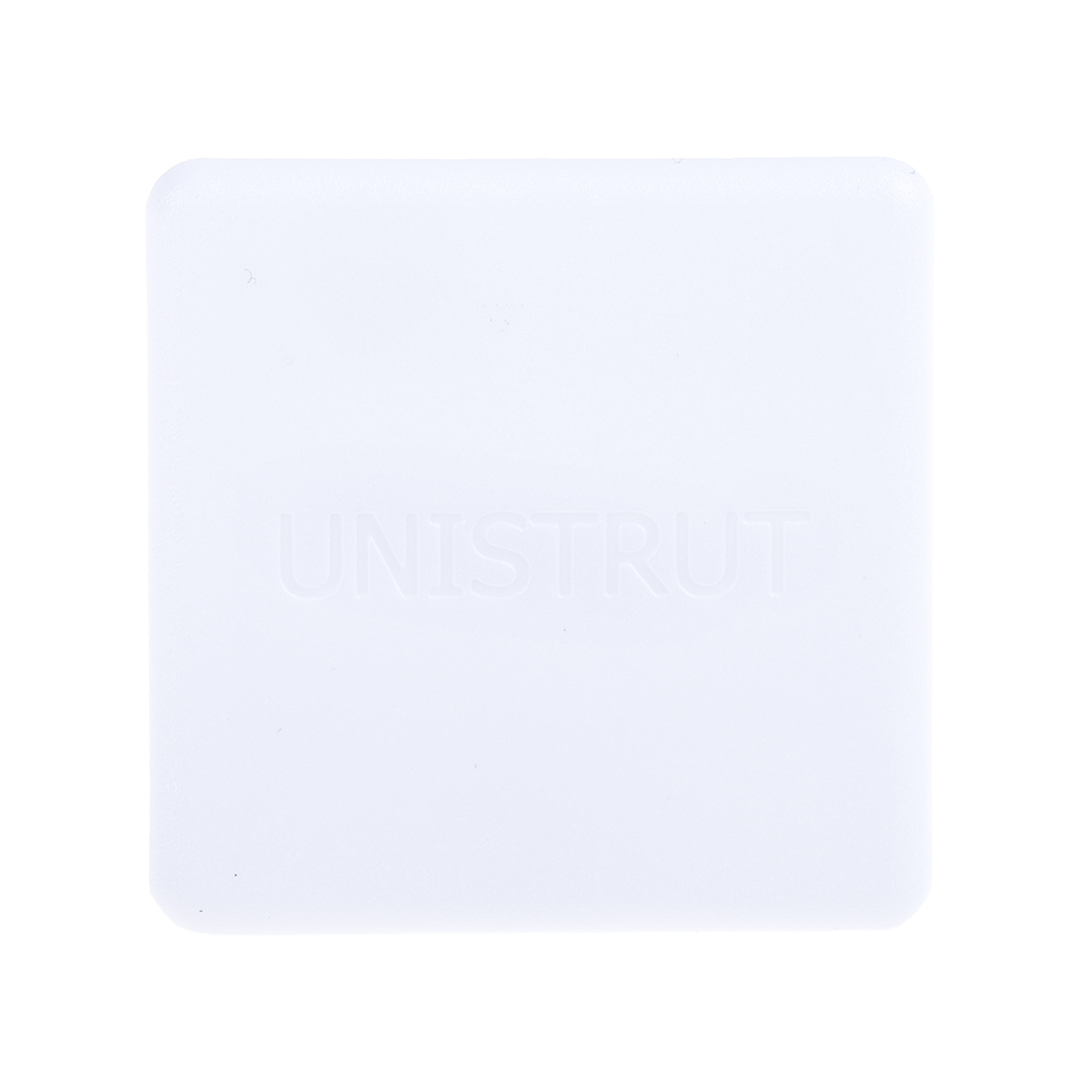 p-1-2240-w Unistrut White Polyvinyl Chloride End Cap 41 x 41 mm