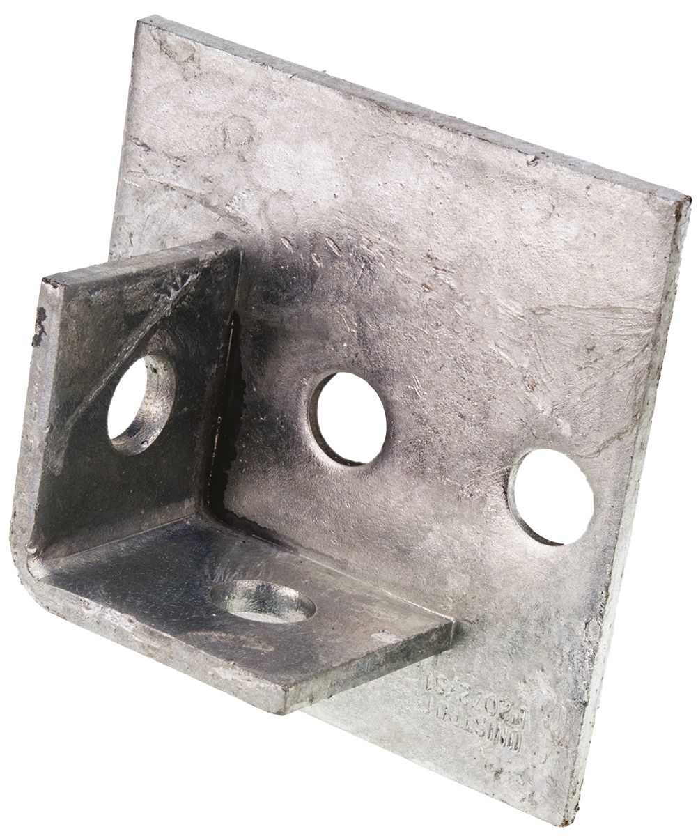 p-2072-s1 Unistrut Steel Base Plate 41mm 100 mm