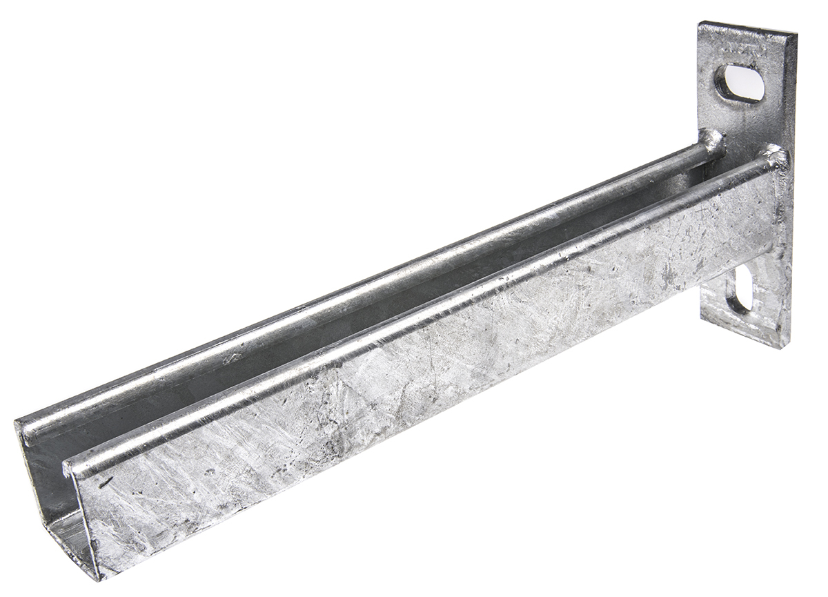 Unistrut Steel 300 mm Cantilever Arm 135 mm 45 mm