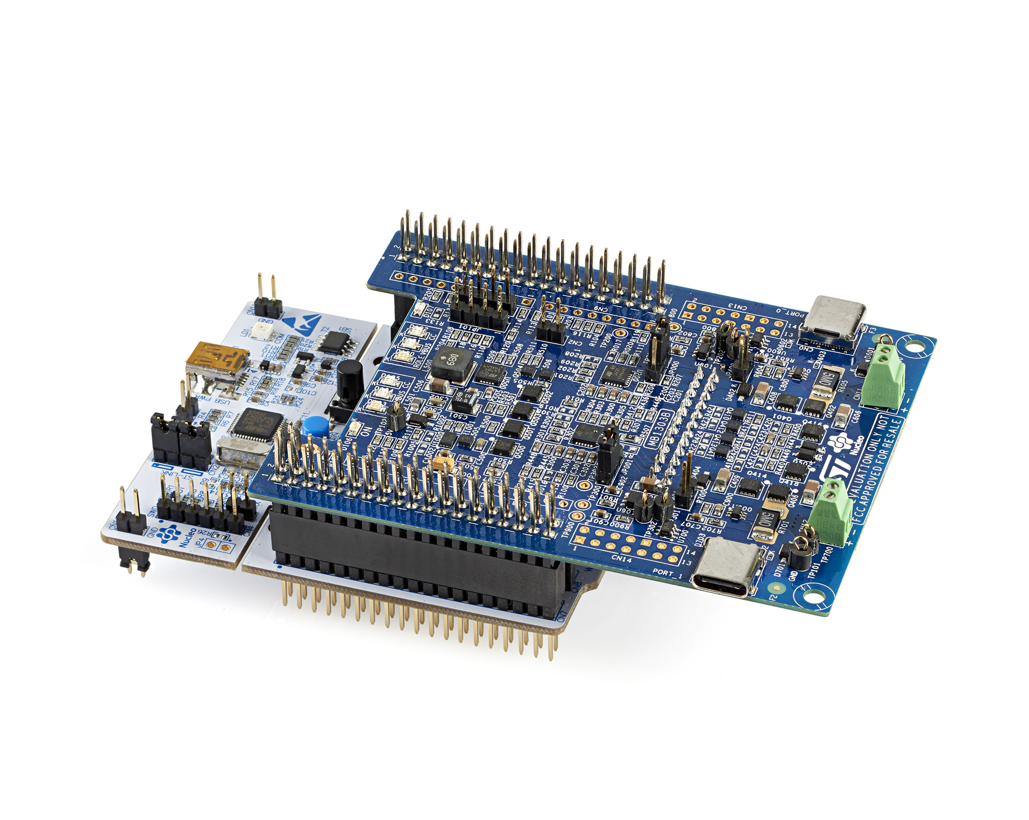 STMicroelectronics NUCLEO STM32F072RB, STUSB1602 Evaluation Kit for Nucleo-F072RB P-NUCLEO-USB002