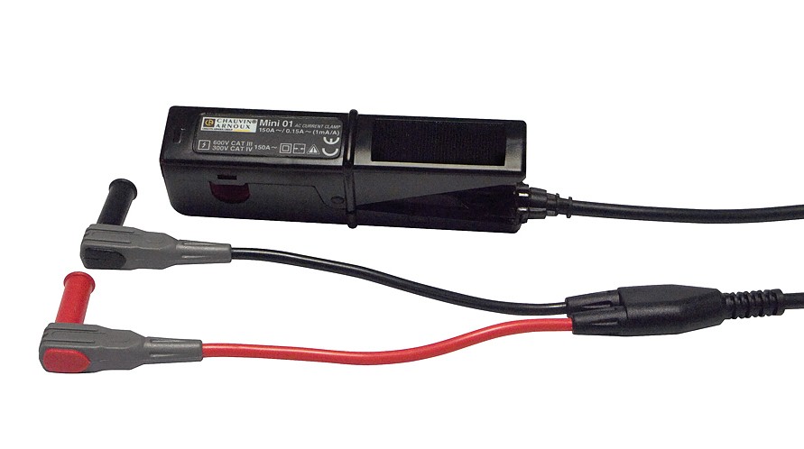 Chauvin Arnoux Current Clamp, AC Adapter, 150 A ac AC Max
