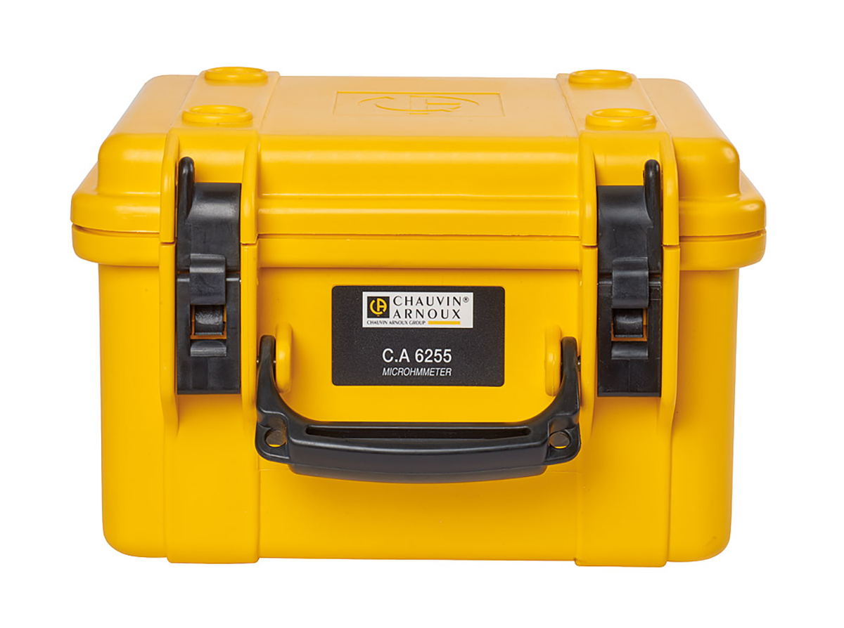 p01143221 Chauvin Arnoux Handheld Ohmmeter, 100 nΩ, 4 Wire