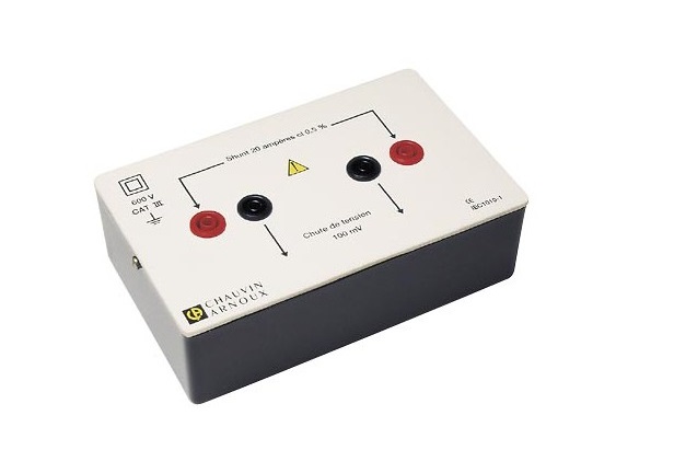 Chauvin Arnoux Plate Shunt, 30 A Max 30mV, 0.5 % Accuracy