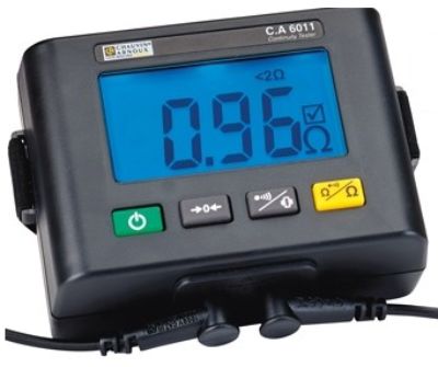 Chauvin Arnoux P01191611 Continuity Tester 20mA LCD, Model CA6011