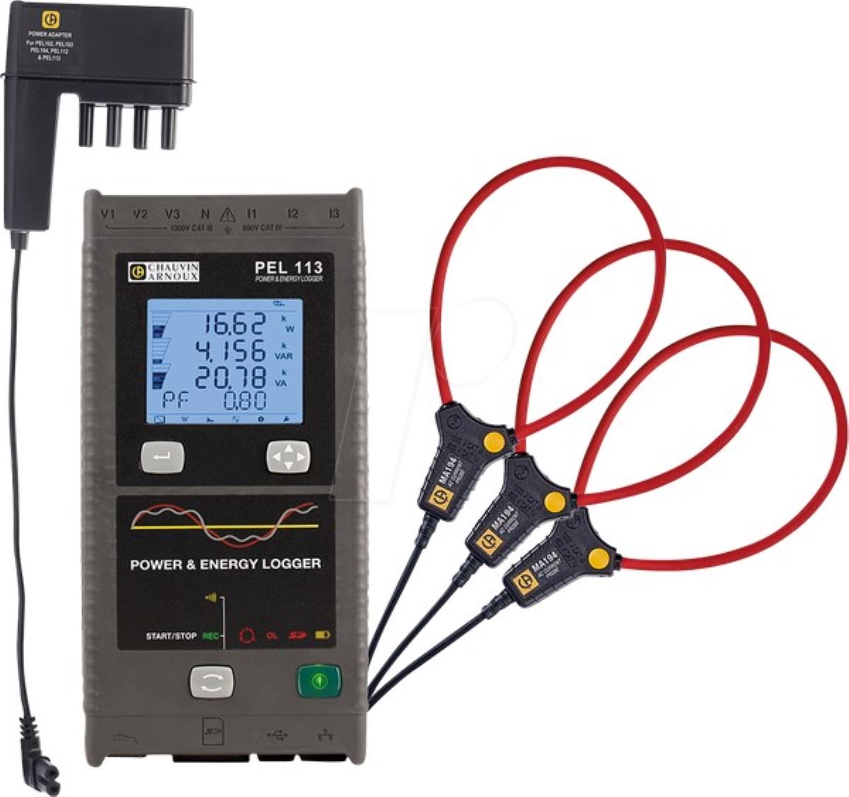 Chauvin Arnoux PEL113 Power & Energy Data Logger
