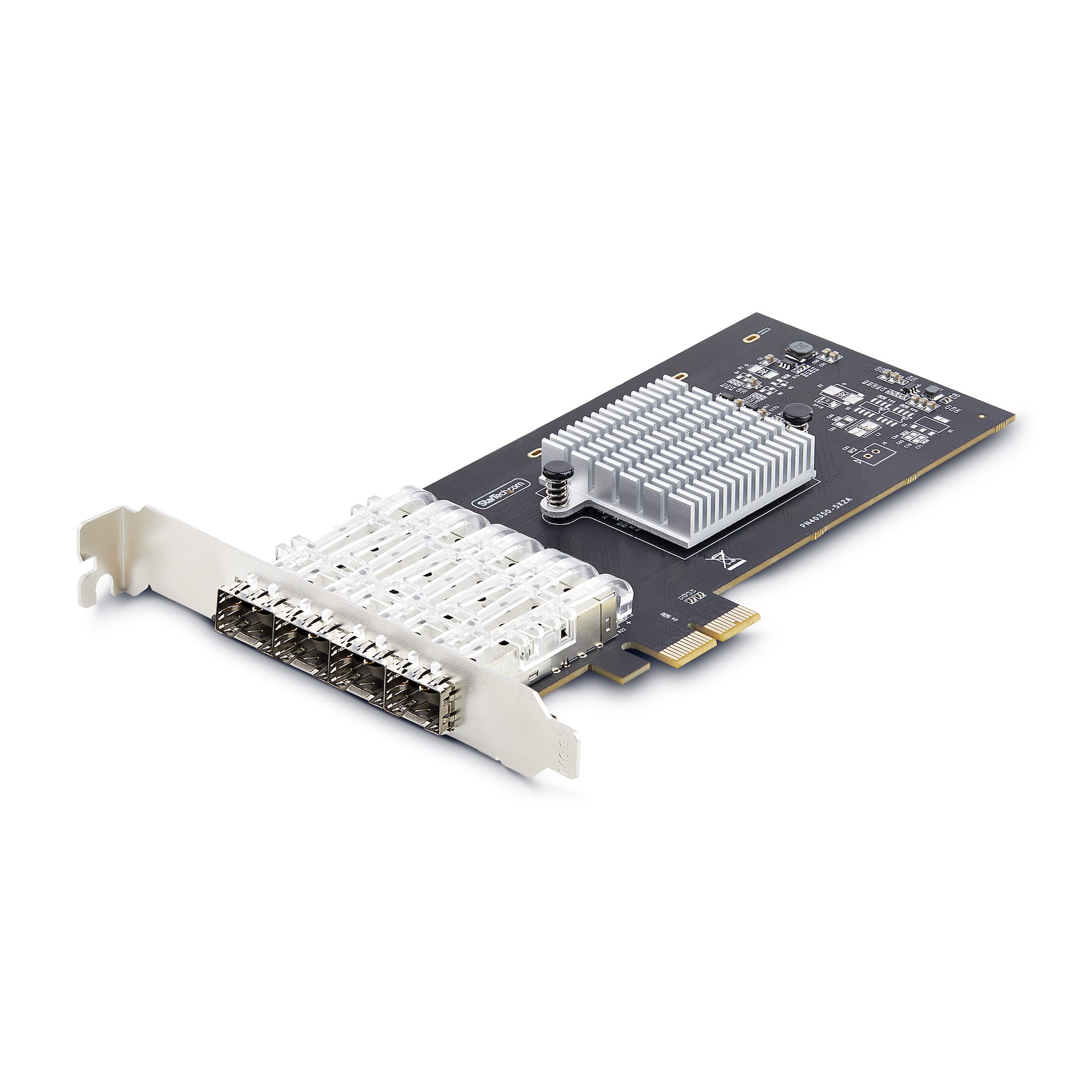 StarTech.com 4 Port PCIe Fibre Ethernet Network Card, 1000Mbps