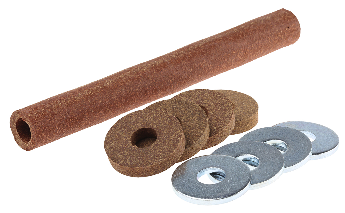 Nu-Tech Engineering Nitrile Rubber (NBR) Lock Washers, M12, DIN 3535/5