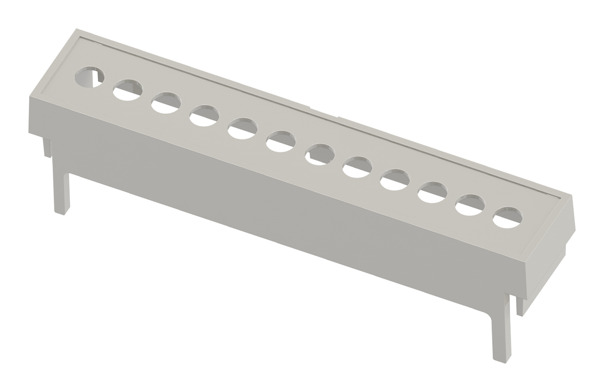 Italtronic Polycarbonate Terminal Cover, 68.1mm W, 90.5 mm L for Use with Modulbox XTS