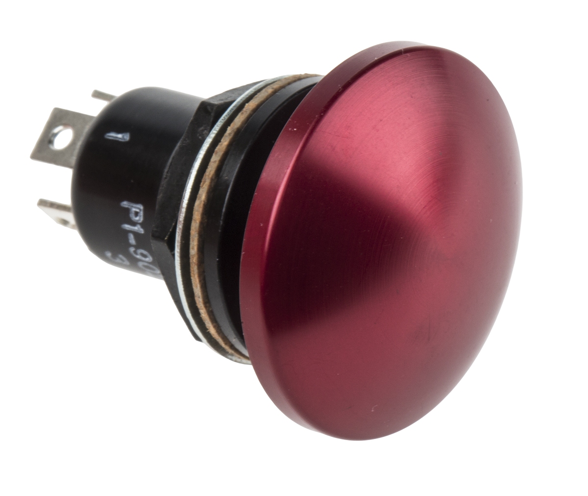 Otto P1 Series Push Button Switch, Momentary, Panel, SPDT, Violet LED, IP68S, 28 V dc 115 V ac