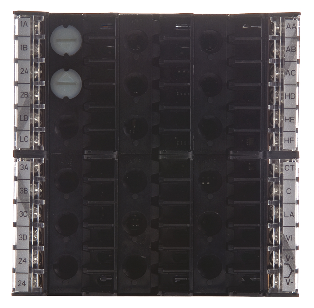 p104ccvhlrcr Eurotherm Piccolo P104 Panel PID Temperature Controller 2 Input, 2 Output Relay 264V ac On-Off