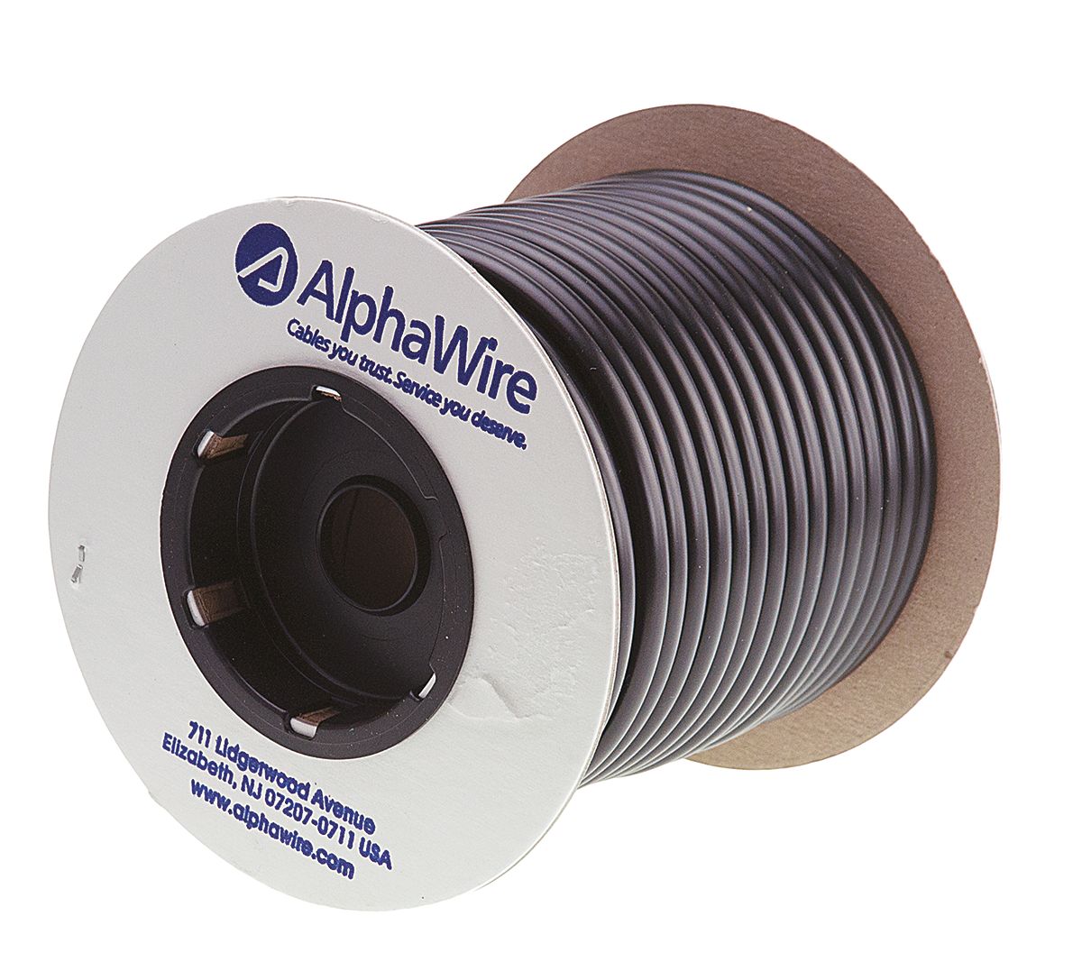 p1053-bk005 Alpha Wire Polyvinyl Chloride Black Cable Sleeve, 30m Length 6.32 mm Cable Diameter, FIT Wire Management Series