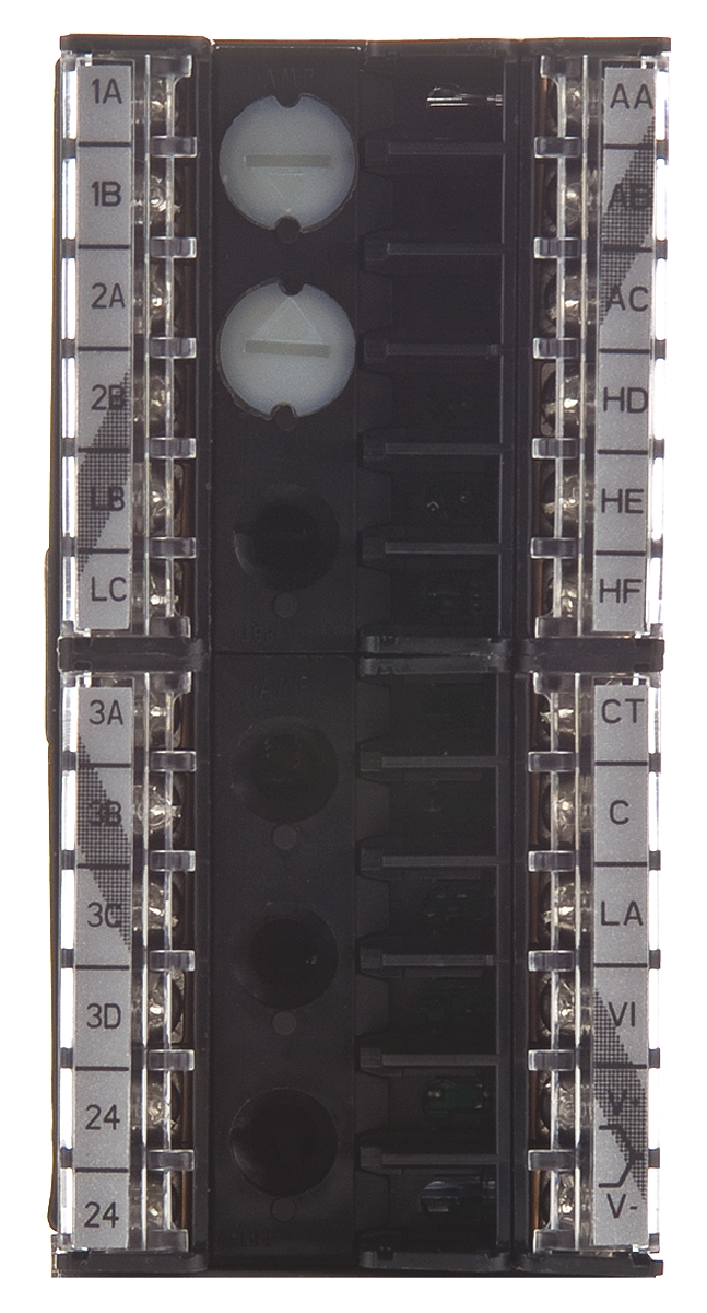 p108ccvhlrcr Eurotherm Piccolo P108 Panel PID Temperature Controller 2 Input, 2 Output Relay 264V ac On-Off