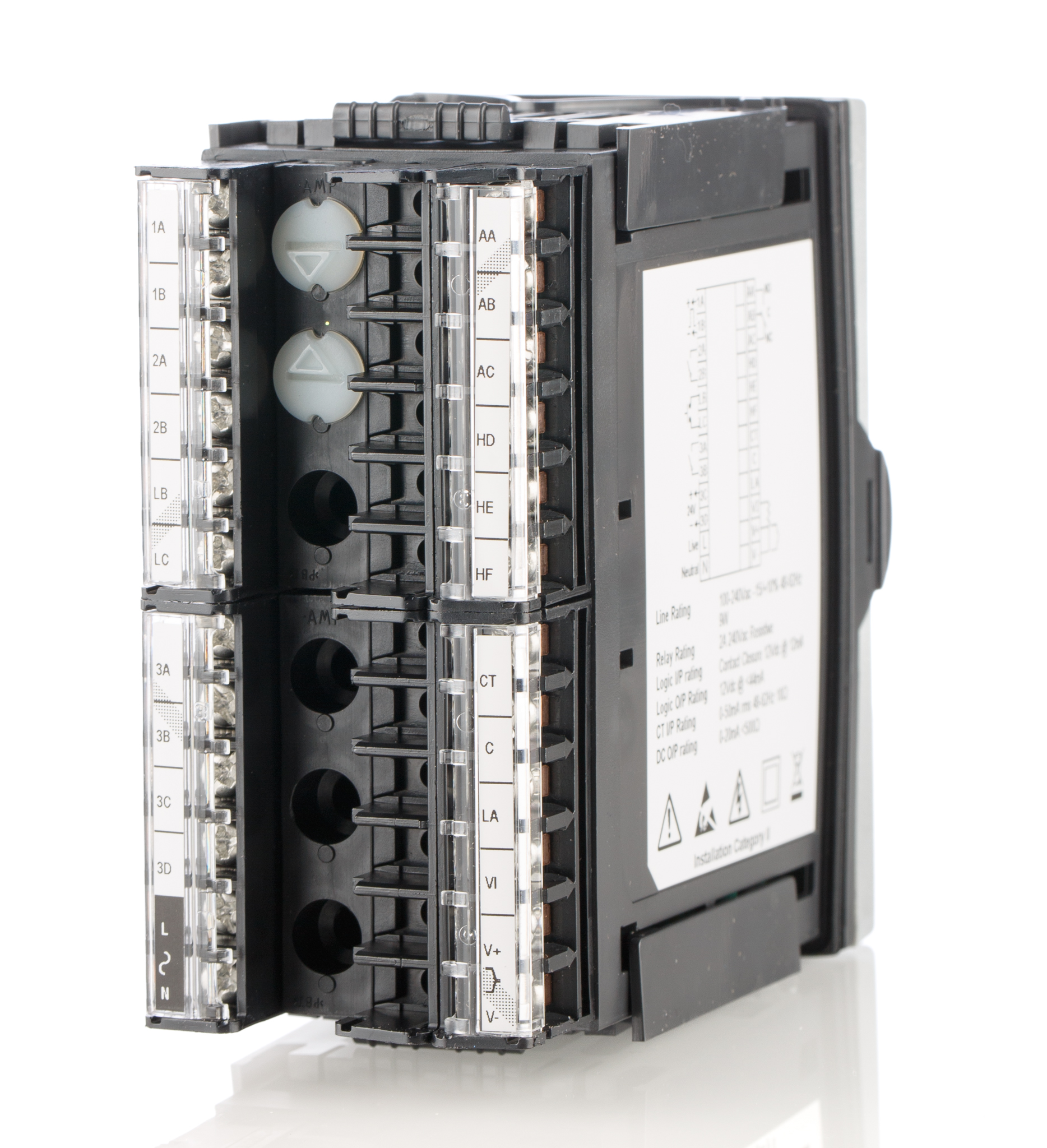 p108-cc-vh-lrr Eurotherm Piccolo P108 Panel PID Temperature Controller, 3 Output Relay 230V ac On-Off