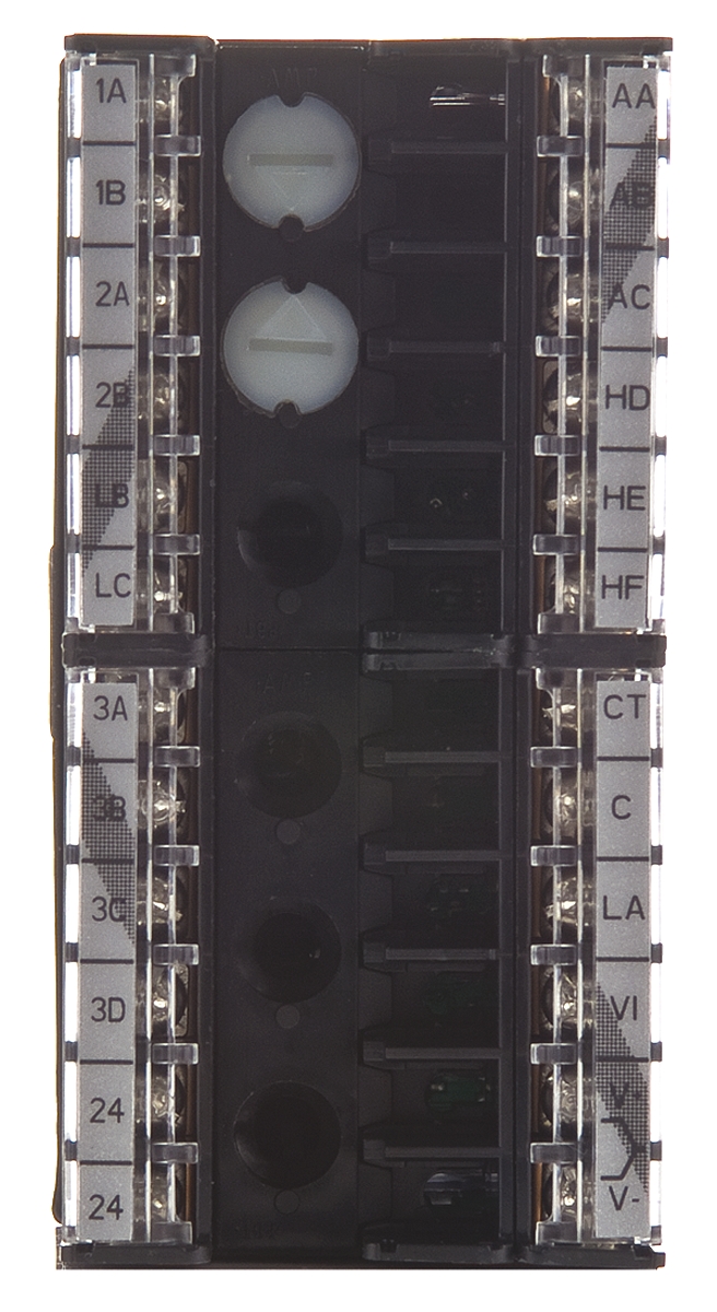 p108ccvllrcr Eurotherm Piccolo P108 Panel PID Temperature Controller 2 Input, 2 Output Relay 264V ac/dc On-Off