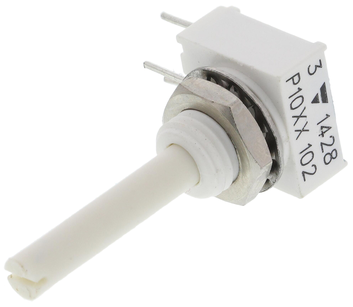 Vishay P10 1 kΩ Rotary Potentiometer 1-Turns 1-Gang Panel Mount