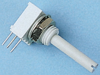 Vishay P10 50 kΩ Rotary Potentiometer 1-Turns 1-Gang Panel Mount, P10XXAI503KB30
