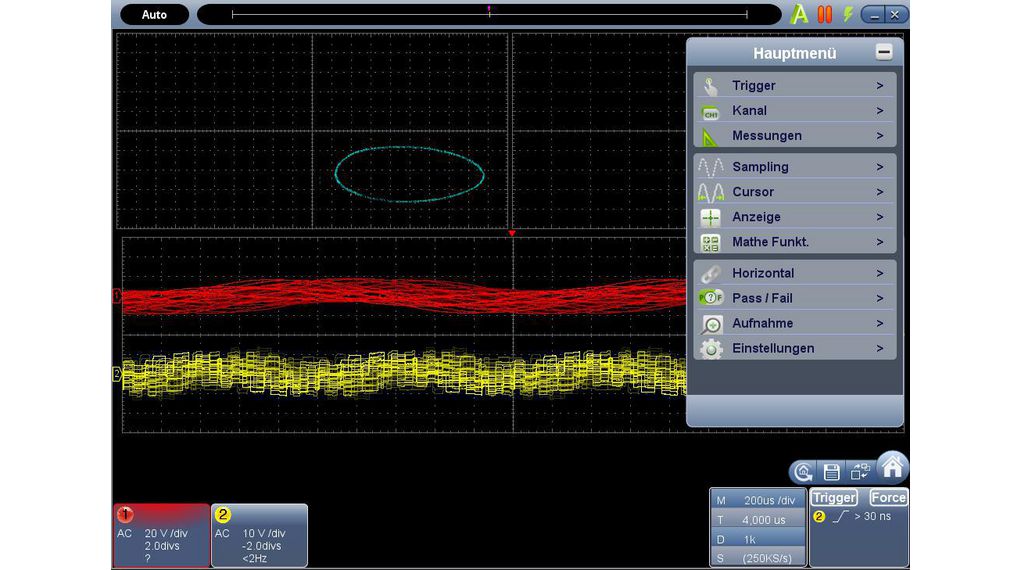 p1290 PeakTech 1200 Series, 25 MHz PC Based Oscilloscope 2-Channel